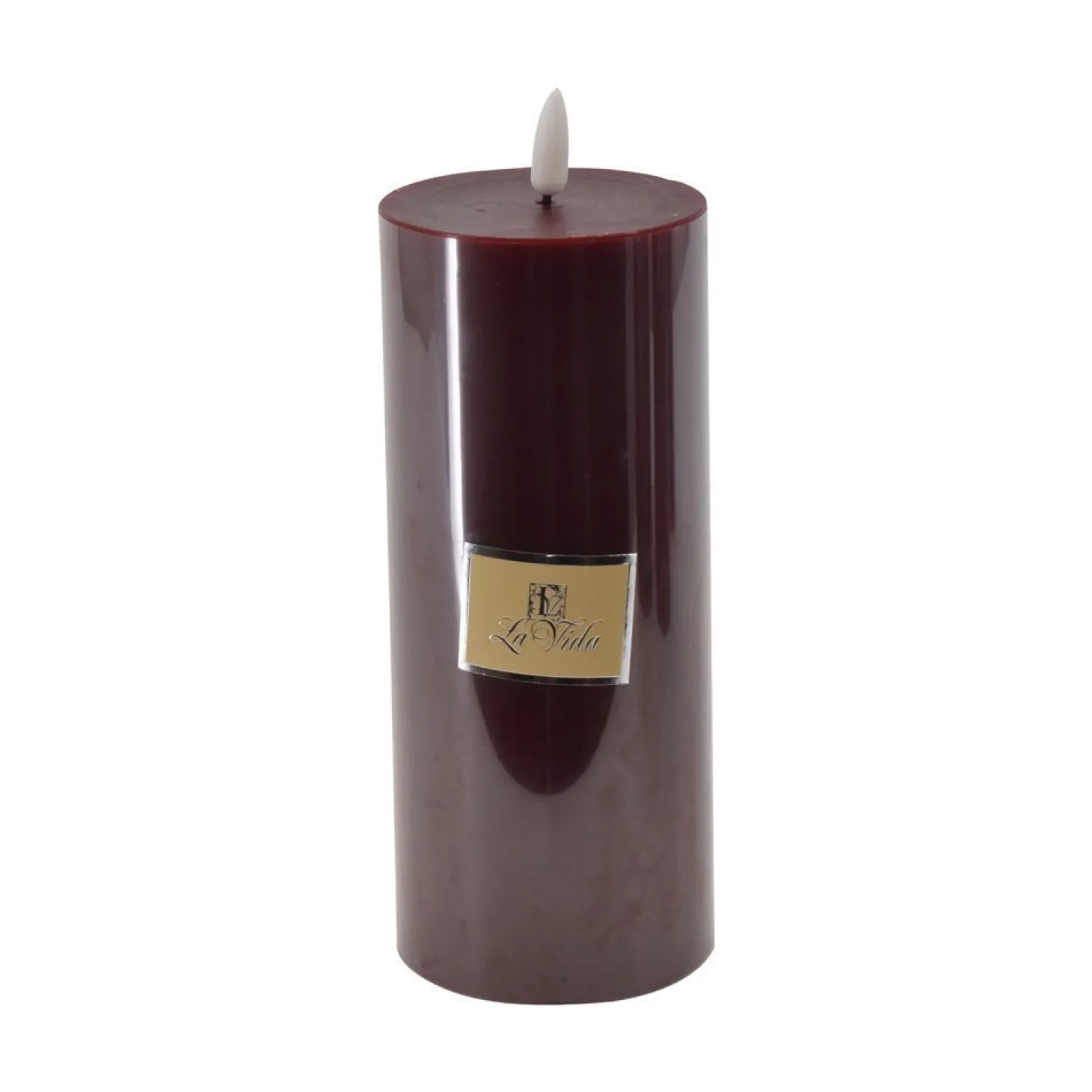 La Vida - LED Bloklys Modern - Bordeaux