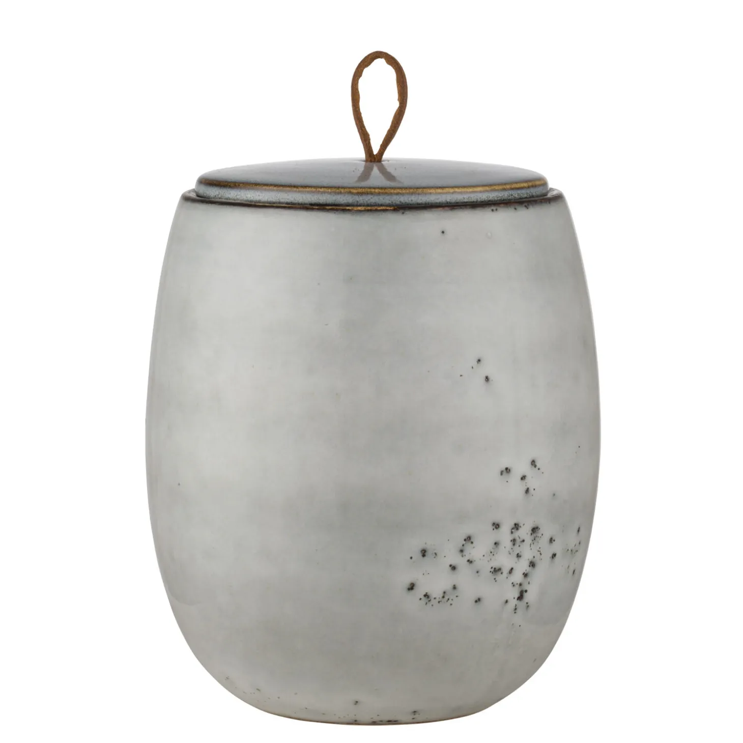 Lene Bjerre - Amera krukke H16 cm. grå