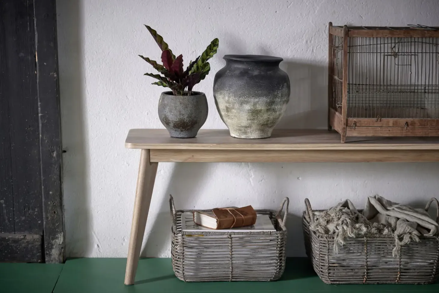 Lene Bjerre - Anna skjuler H26,5 cm. antik sort