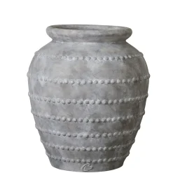 Lene Bjerre - Anna stor urtepotte Ø52 cm antik grå