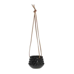 Lene Bjerre - Dotsie hængepotte Ø12cm sort
