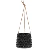 Lene Bjerre - Dotsie hængepotte Ø18cm sort