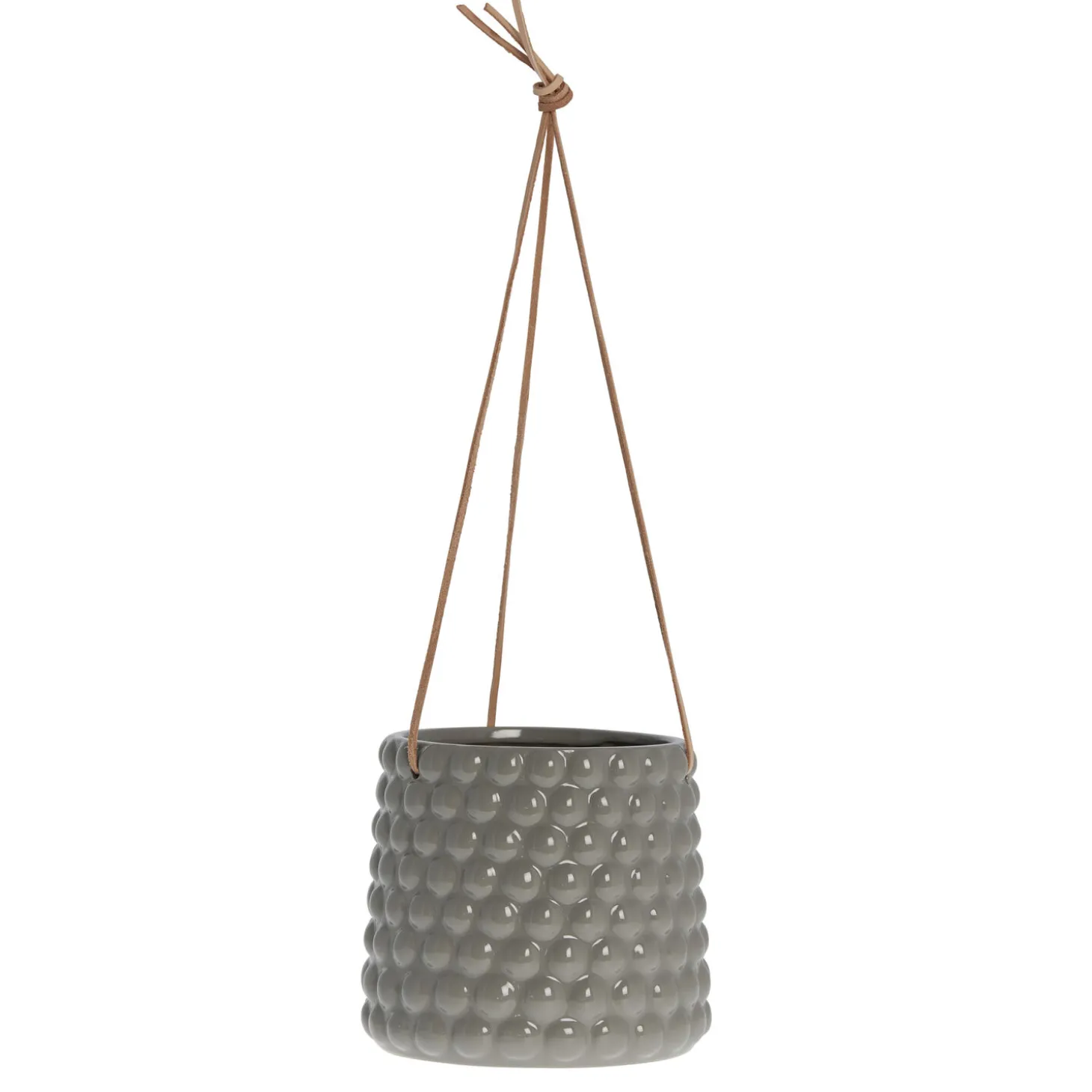 Lene Bjerre - Dotsie hængepotte Ø18cm grå