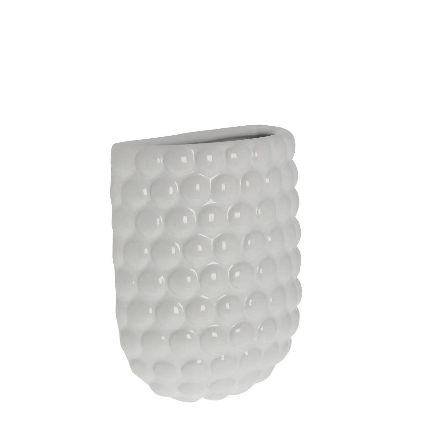 Lene Bjerre - Dotsie væghængt vægpotte H20 cm. hvid