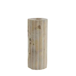 Lene Bjerre - Eliana lysestage 12,5 cm. sand marmor