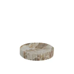 Lene Bjerre - Eliana sæbeskål/smykkeskål ø12 cm. sand marmor