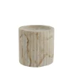 Lene Bjerre - Eliana stage til bloklys 10 cm. sand marmor