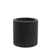 Lene Bjerre - Eliana stage til bloklys 10 cm. sort marmor