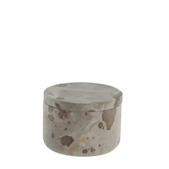 Lene Bjerre - Ellia krukke 11x11 cm. sand marmor