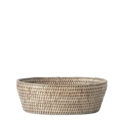 Lene Bjerre - Norah flettet brødkurv H8,5 cm. natur