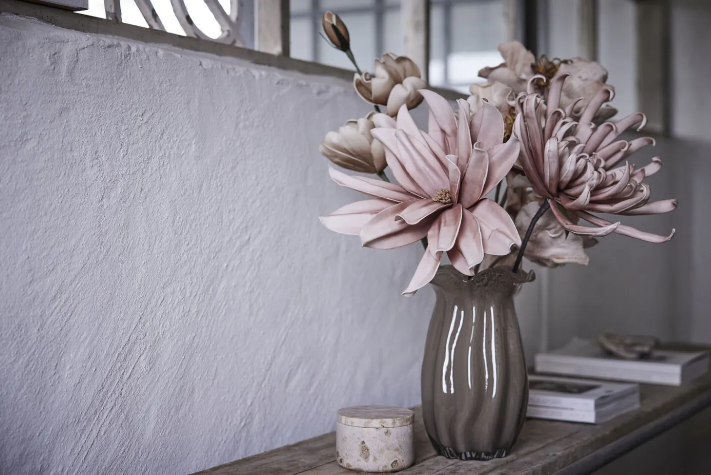 Lene Bjerre - Scarlett vase sand D19 H28