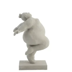 Lene Bjerre - Serafina kvinde figur H23 cm. grå