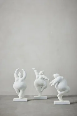 Lene Bjerre - Serafina kvinde figur H28 cm. hvid