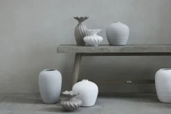 Lene Bjerre - Susille vase H14 cm. hvid