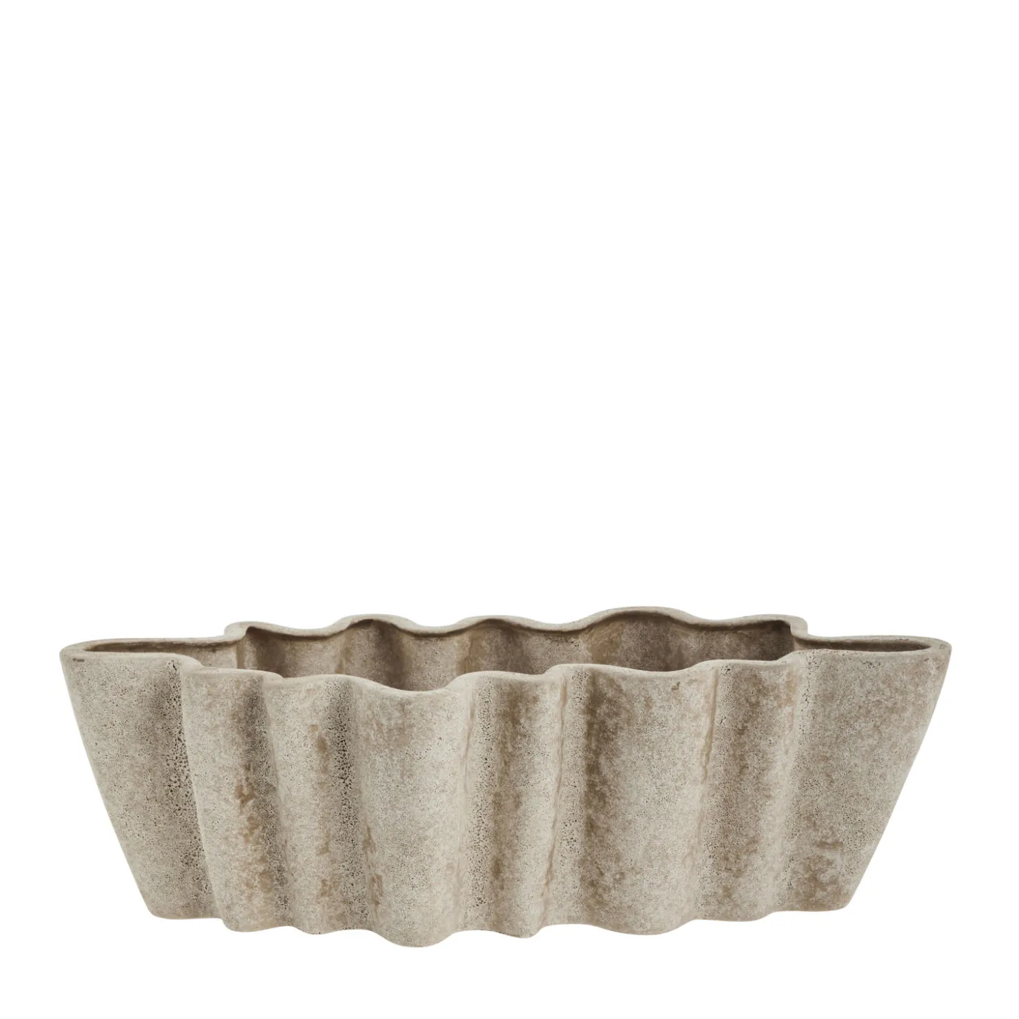 Lene Bjerre - Valina skjuler i stentøj 13,5x21 cm. sand
