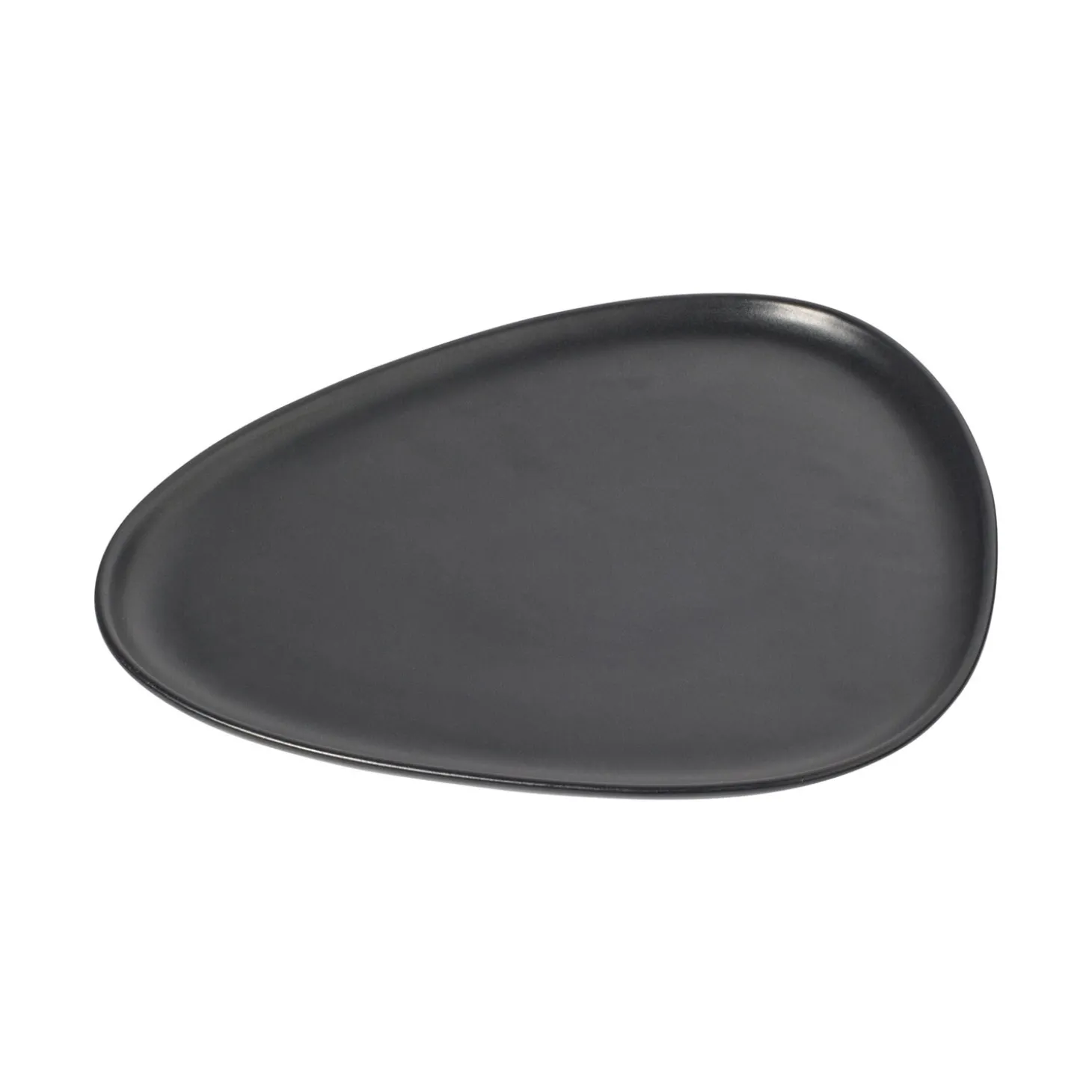 LindDNA - Stoneware tallerken, Dinner Plate, Sort
