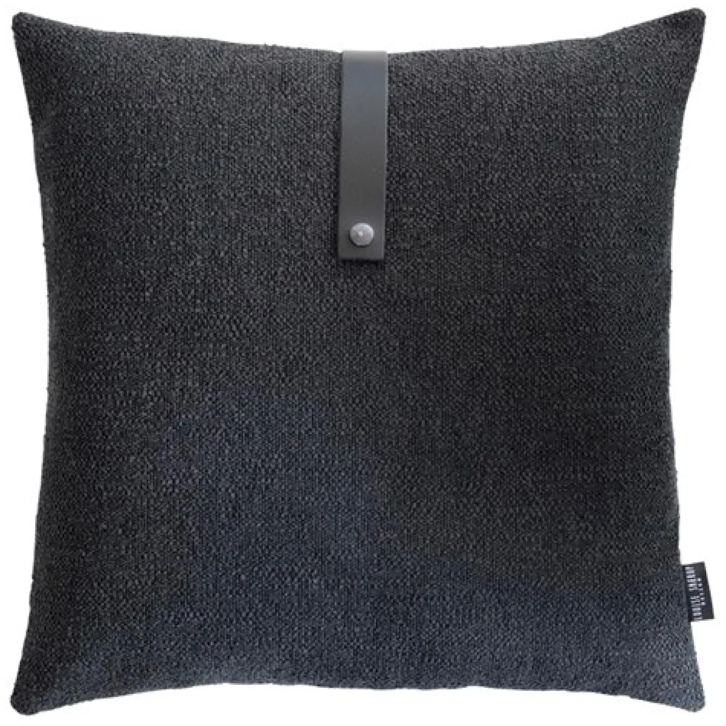 Louise Smærup - Pude Boule - Black (50x50 cm)