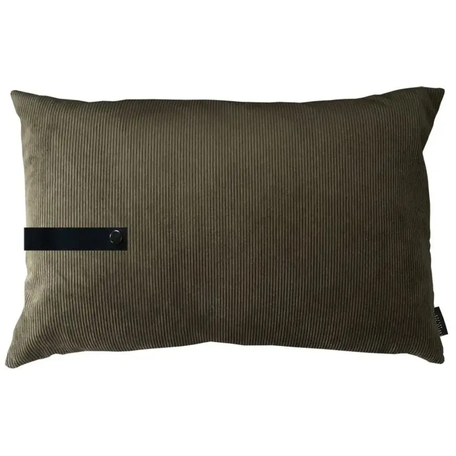 Louise Smærup - Pude, corduroy - Army (40x60 cm.)