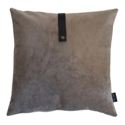 Louise Smærup - Pude Corduroy - Sand (50x50 cm)