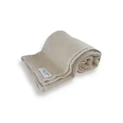 Lovely Linen - Plaid - Natural/Beige - 150x220 cm