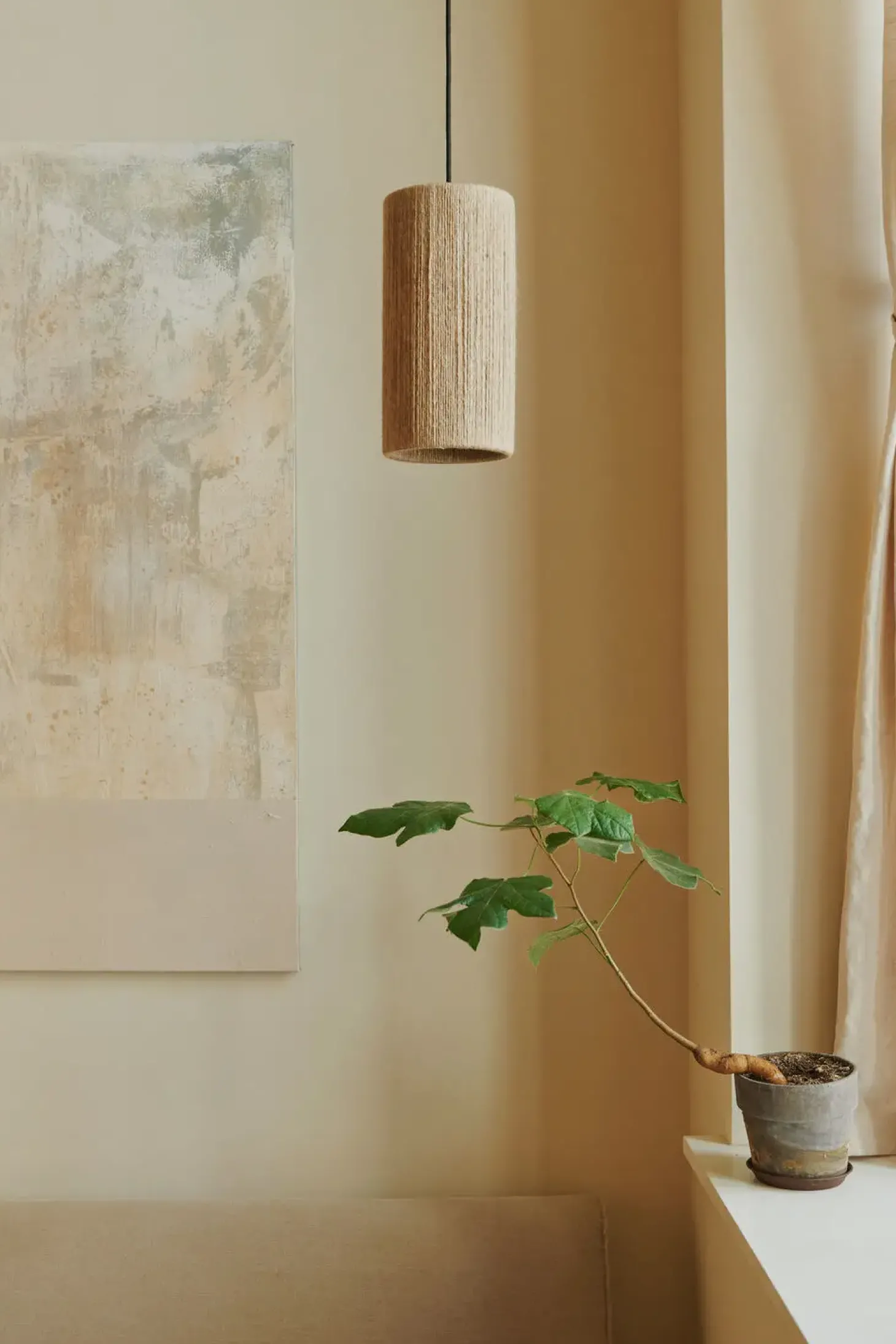 Made By Hand - Bordlampe - Ro Ø15 Table Lamp - Jute