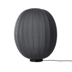 Made By Hand - Gulvlampe - Knit-Wit 65 High Oval Floor Level - Black