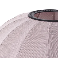 Made By Hand - Loftlampe - Knit-Wit 75 Round Ceiling - Light Pink