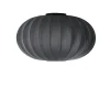 Made By Hand - Loftlampe - Knit-Wit 76 Oval Ceiling/Wall - Black