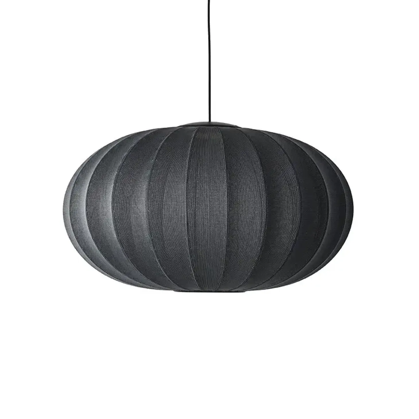 Made By Hand - Pendel - Knit-Wit 76 Oval Pendant LED - Black