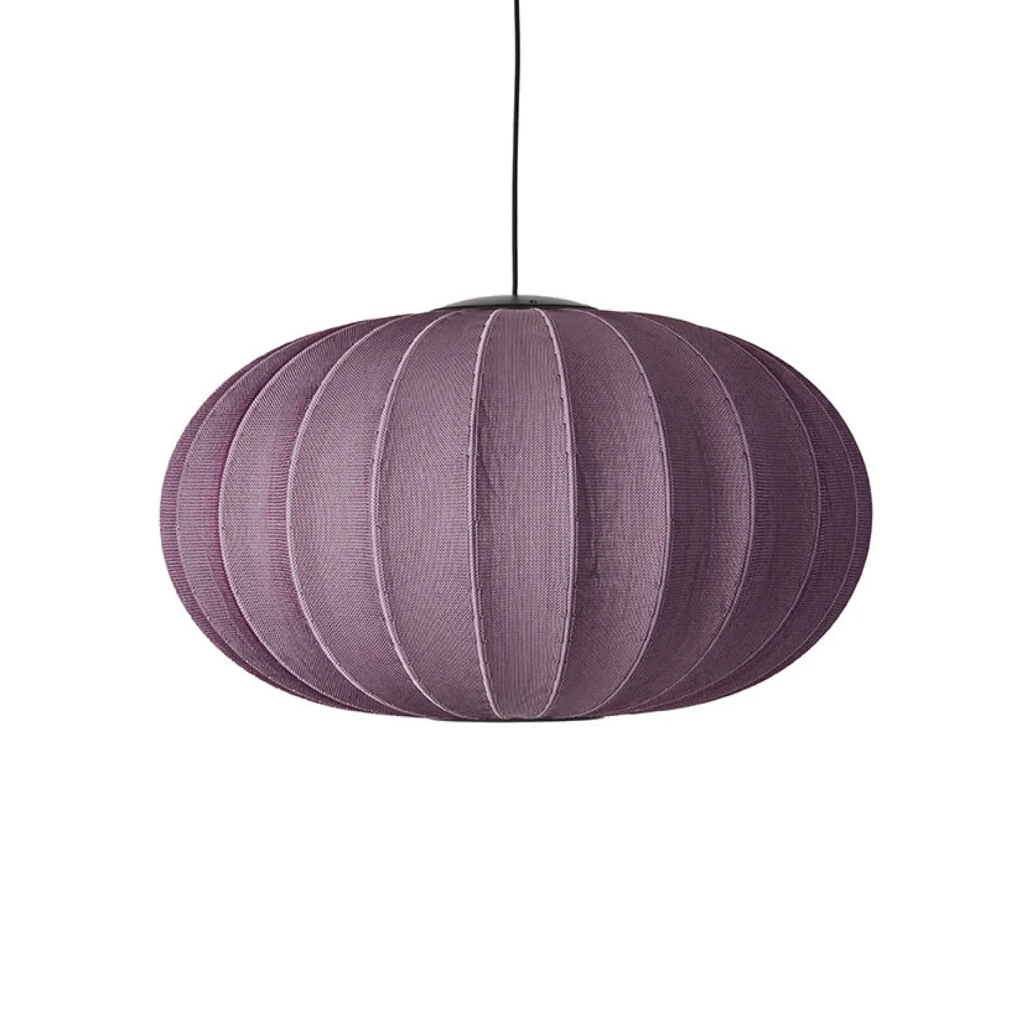 Made By Hand - Pendel - Knit-Wit 76 Oval Pendant LED - Burgundy