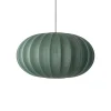 Made By Hand - Pendel - Knit-Wit 76 Oval Pendant - Tweed Green
