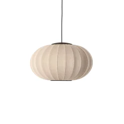 Made By Hand - Pendel - Knit-Wit 57 Oval Pendant LED - Sand Stone