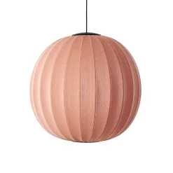Made By Hand - Pendellampe - Knit-Wit 75 Round Pendant LED - Coral