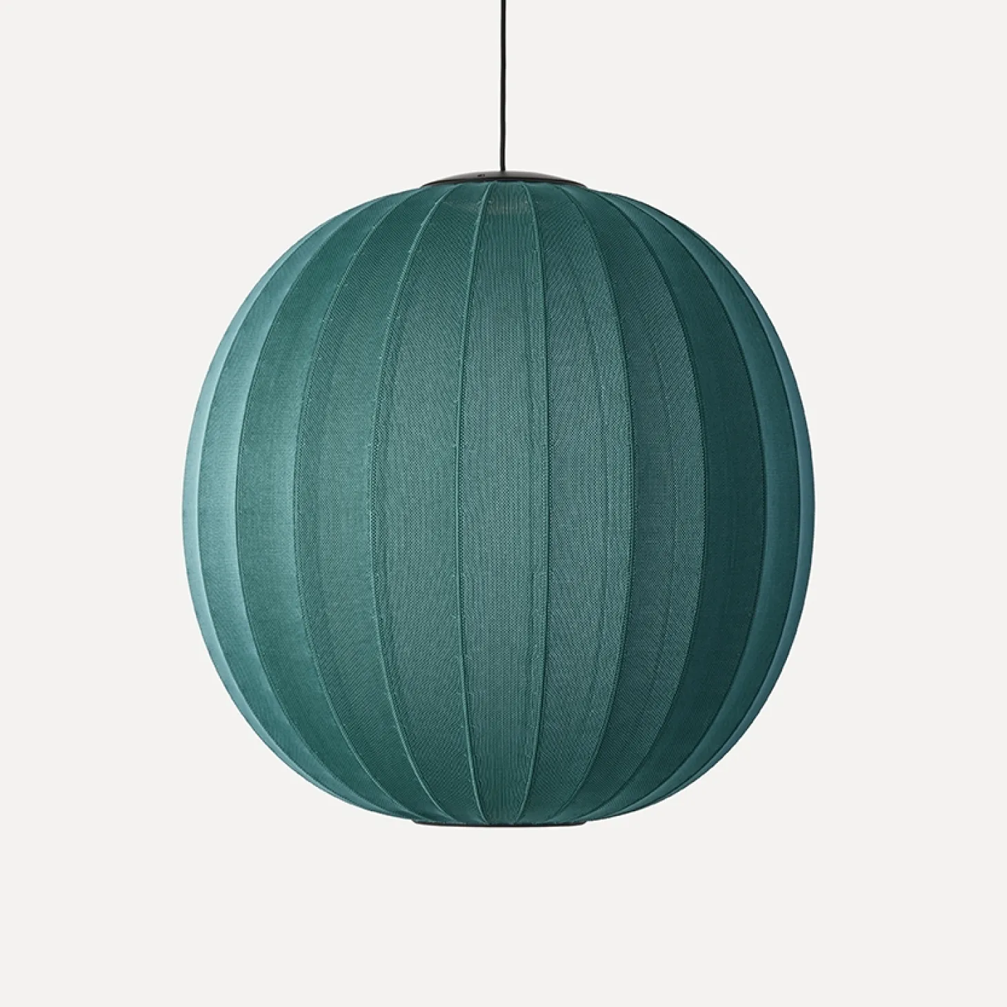 Made By Hand - Pendellampe - Knit-Wit 75 Round Pendant LED - Seagrass