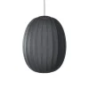 Made By Hand - Pendellampe - Knit-Wit 65 High Oval Pendant LED - Black