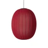 Made By Hand - Pendellampe - Knit-Wit 65 High Oval Pendant LED - Maple Red