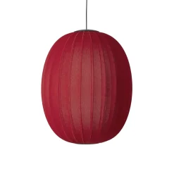 Made By Hand - Pendellampe - Knit-Wit 65 High Oval Pendant LED - Maple Red