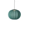 Made By Hand - Pendellampe - Knit-Wit 45 Round Pendant LED - Seagrass