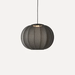 Made By Hand - Pendellampe - Knit-Wit 45 Round Pendant - Black