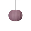 Made By Hand - Pendellampe - Knit-Wit 45 Round Pendant - Burgundy
