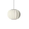 Made By Hand - Pendellampe - Knit-Wit 45 Round Pendant - Pearl White