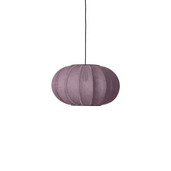 Made By Hand - Pendellampe - Knit-Wit 45 Oval Pendant - Burgundy