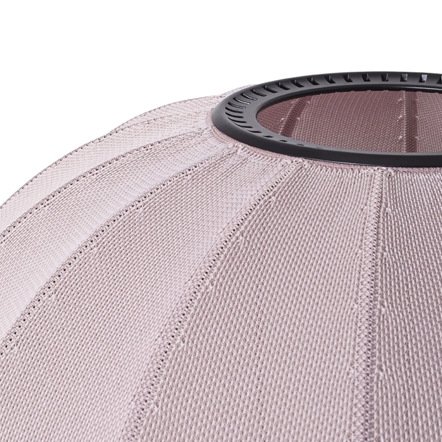 Made By Hand - Pendellampe - Knit-Wit 57 Oval Pendant - Light Pink