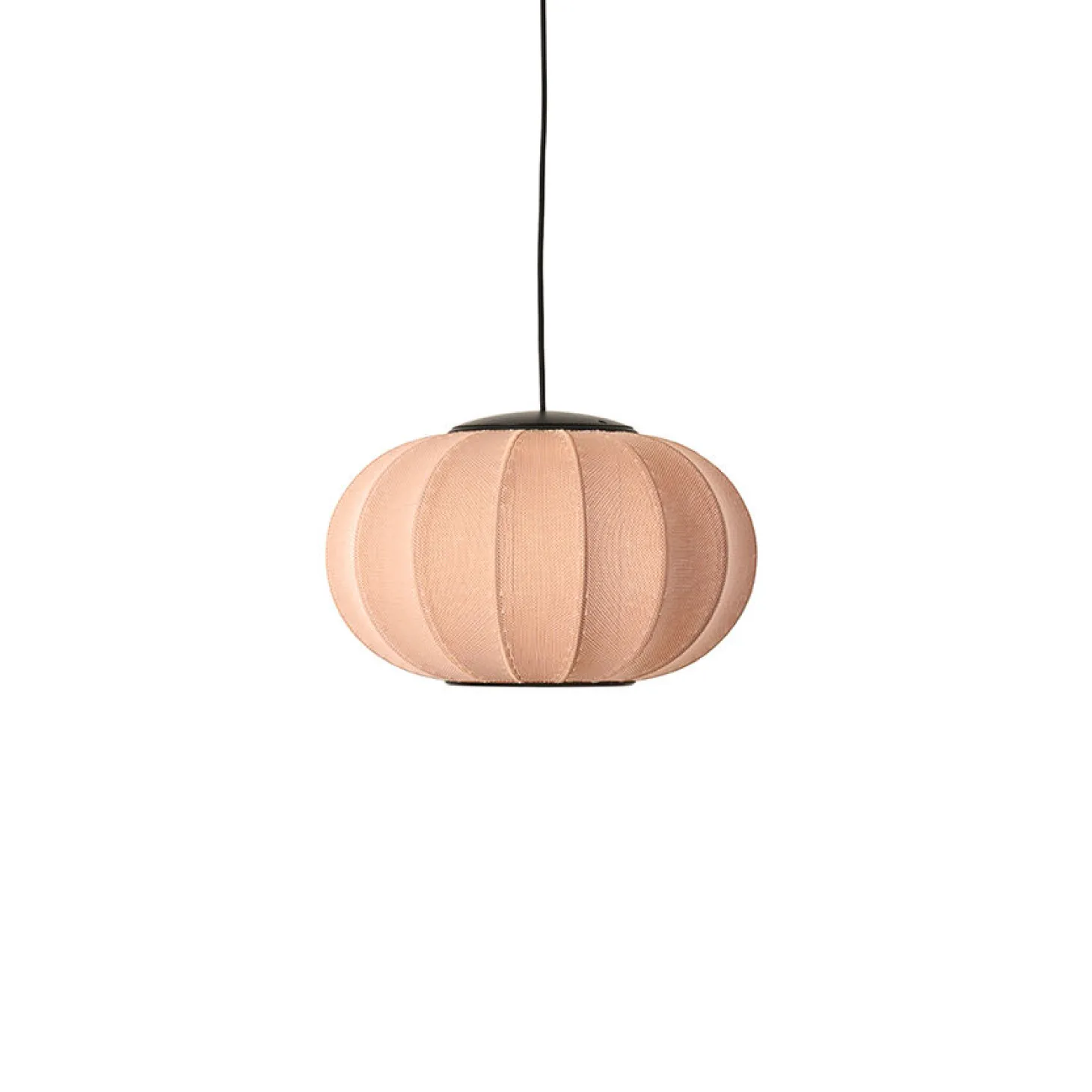 Made By Hand - Pendellampe - Knit-Wit 45 Oval Pendant LED - Coral