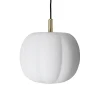 Made By Hand - Pepo Pendant Medium Ø30 Brass Top - Opal