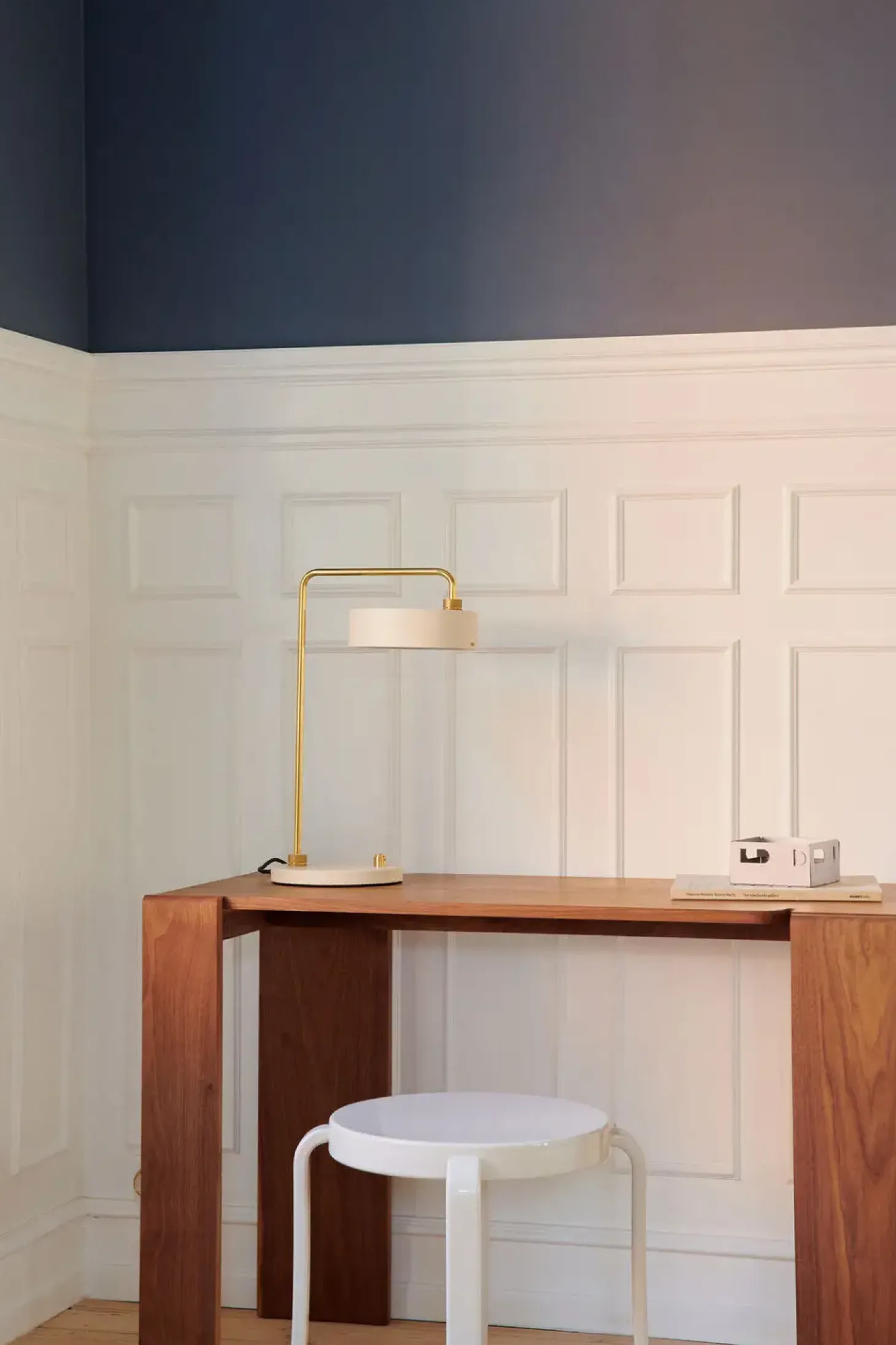 Made By Hand - Petite Machine Table Lamp - Oyster White