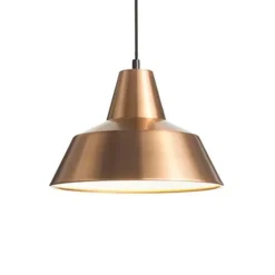 Made by Hand - Værkstedslampe i Ø 35 cm - Kobber