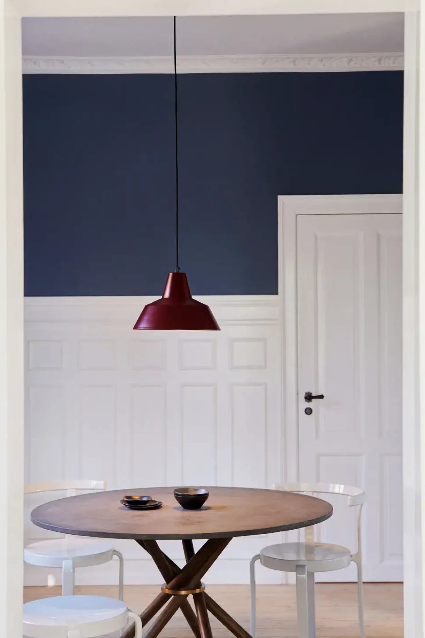 Made By Hand - Workshop Lamp W2 - Wine Red