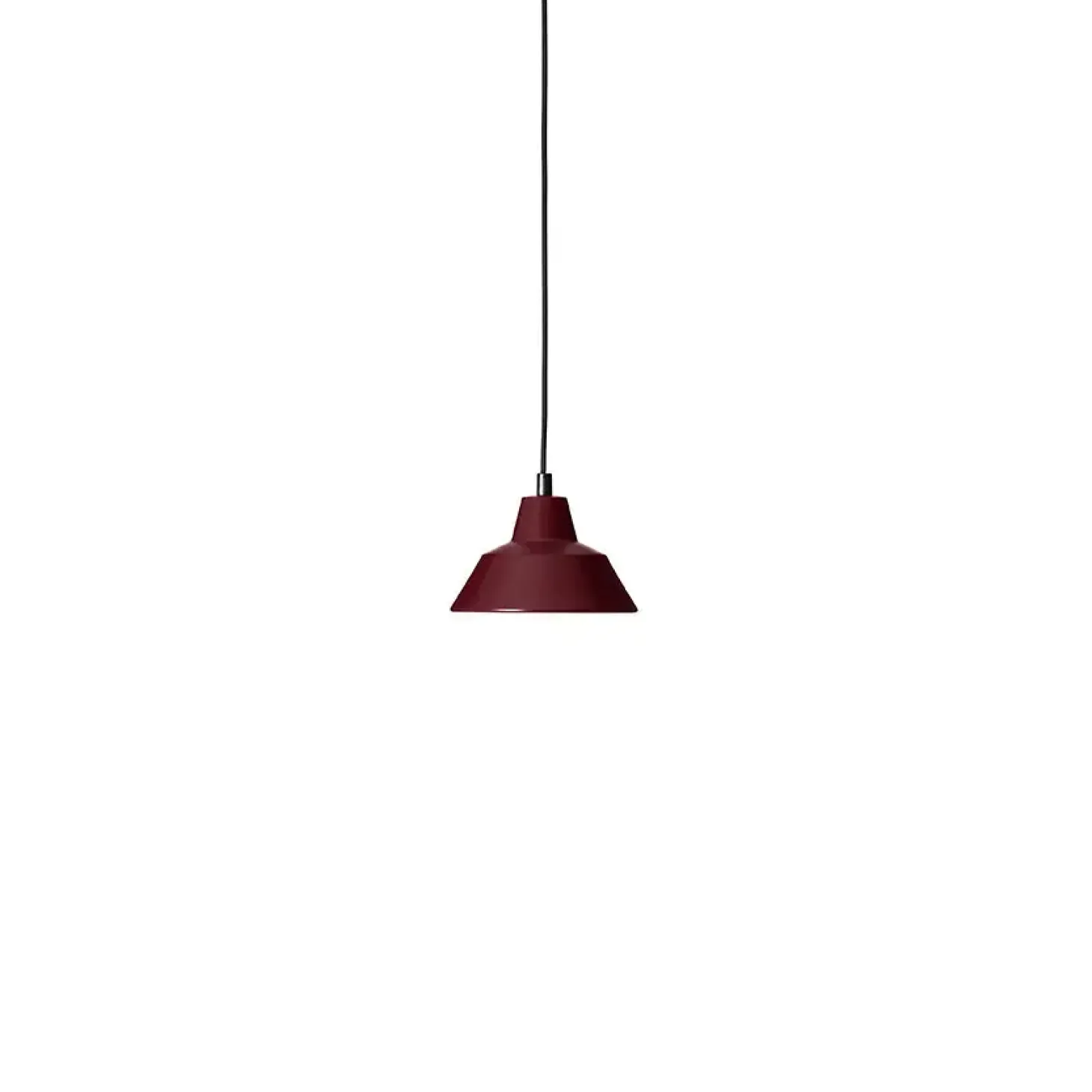 Made By Hand - Workshop Lamp W1 - Wine Red