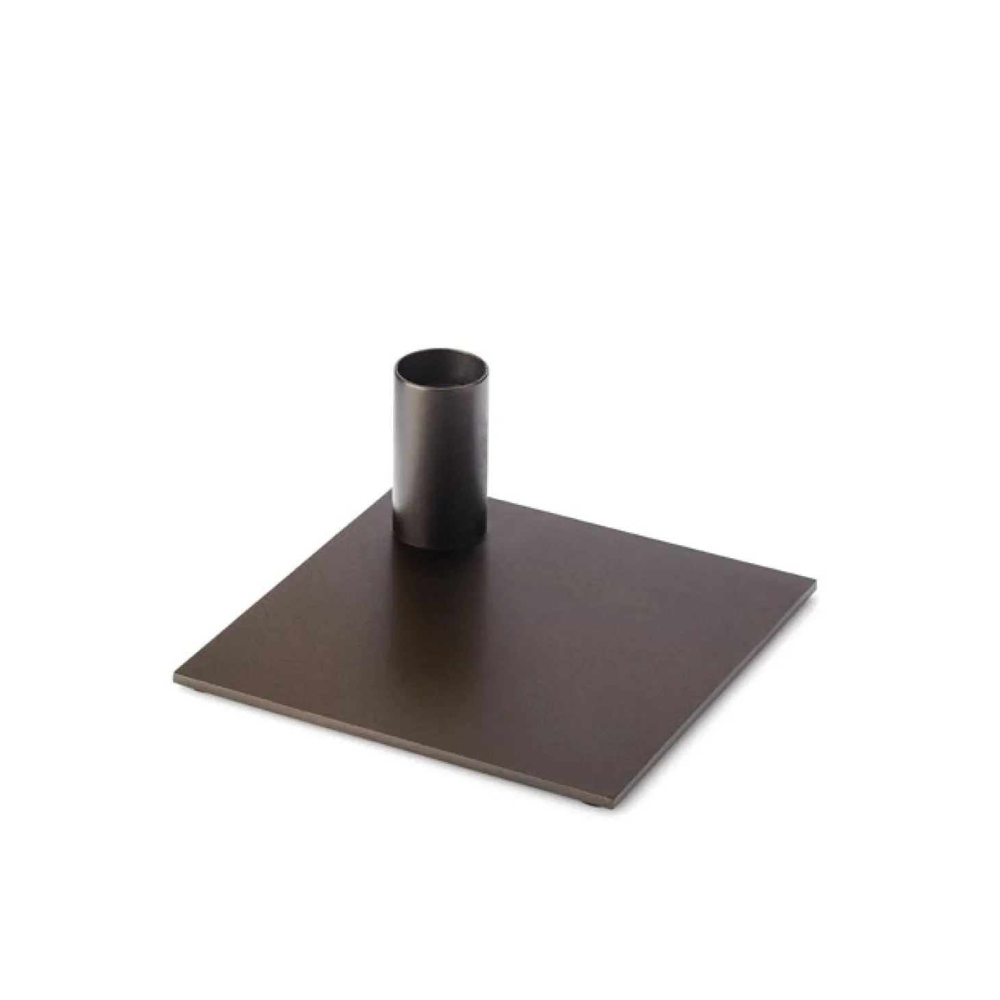 Malling living - Square lysestage, mørk bronze